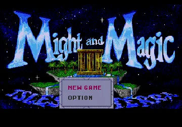 Might and Magic III - Isles of Terra (USA) (Proto) screen shot title